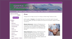 Desktop Screenshot of hospiceofmontezuma.org